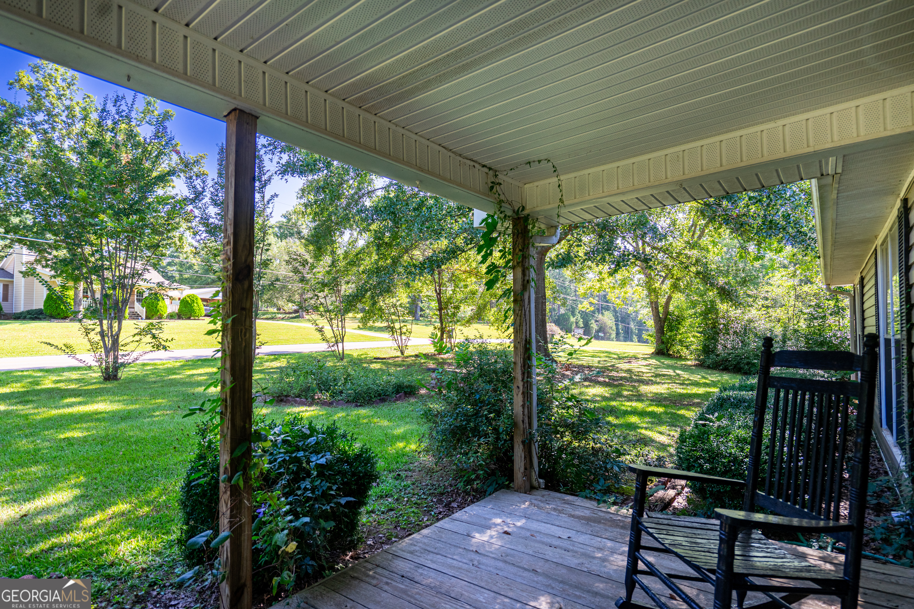 709 Vernon Ferry Road LaGrange, GA 30240 - Photo 4 of 27 a view of a porch with furniture and garden
