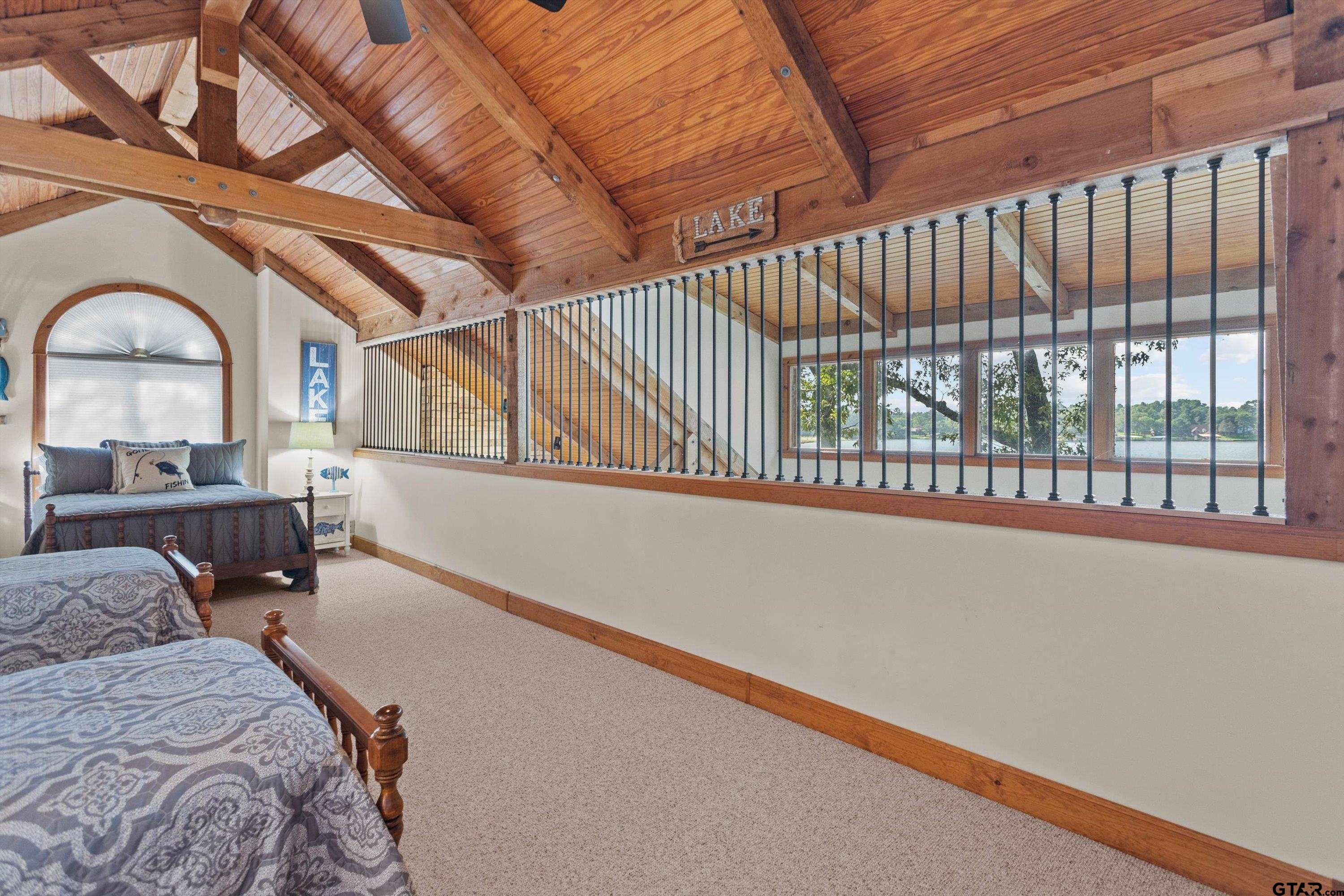 129 Tejas Trail Grapeland, TX 75844 - Photo 36 of 47 a living room with furniture and a large window