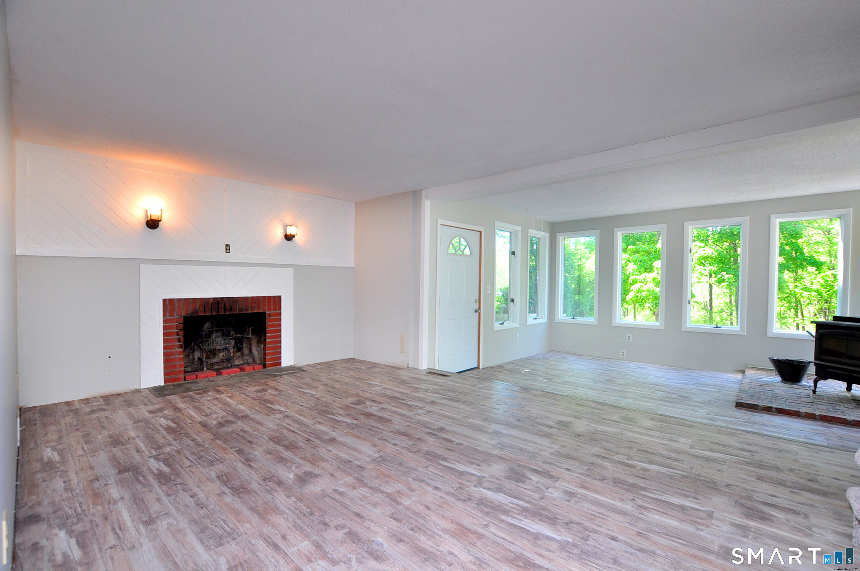 526 Granville Road Hartland, CT 06027 - Photo 35 of 37 Open floor plan on the main level and all new flooring