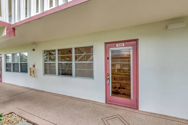 a view of a house with a large windows
