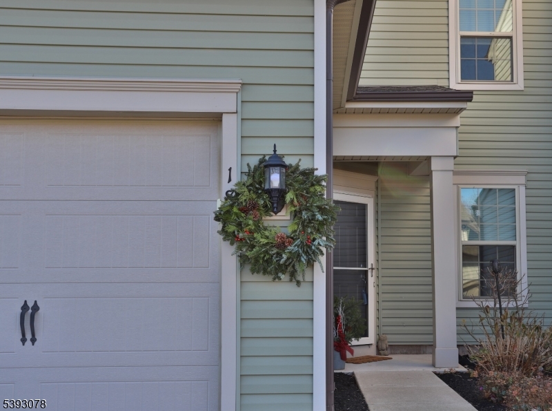 a potted plant in front of a house