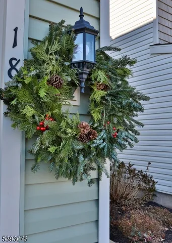 a plant that is sitting in front of a house