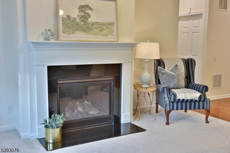 18 Barnett Road Flemington, NJ 08822 - Photo 3 of 25 a living room with furniture and a fireplace