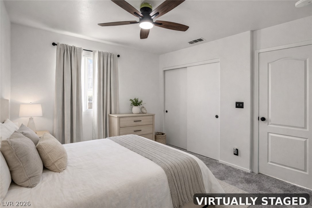 2132 Polynesia Circle Henderson, NV 89074 - Photo 16 of 25 Comfortable and versatile spaces perfect for guests, kids, or a home office. This room is showed virtually staged.