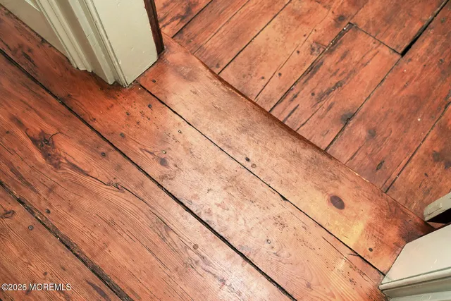 a view of wooden floor