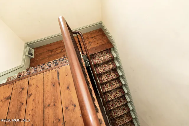 a view of a wooden floor