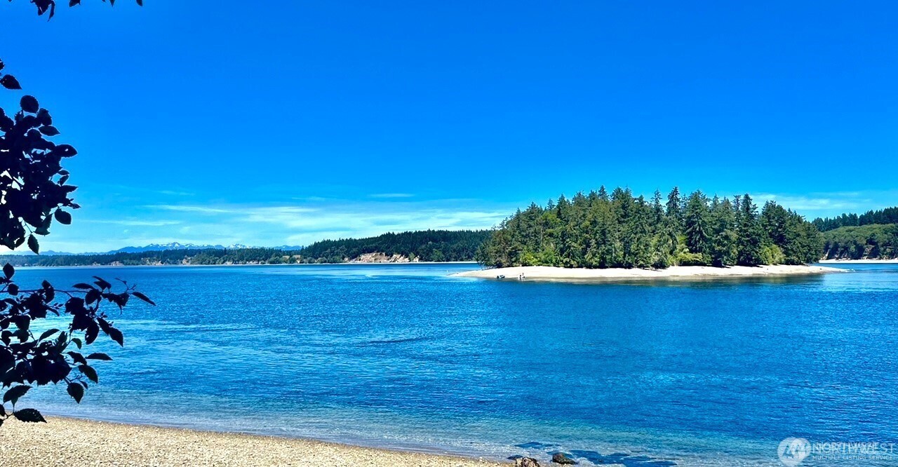 9112 Johnson Road Anderson Island, WA 98303 - Photo 12 of 16 a view of an ocean from a balcony