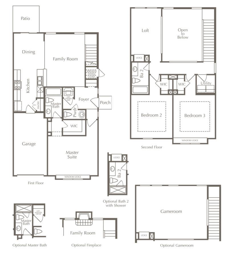 1612 Airedale Road Austin, TX 78748 - Photo 26 of 26 View of floor plan / room layout