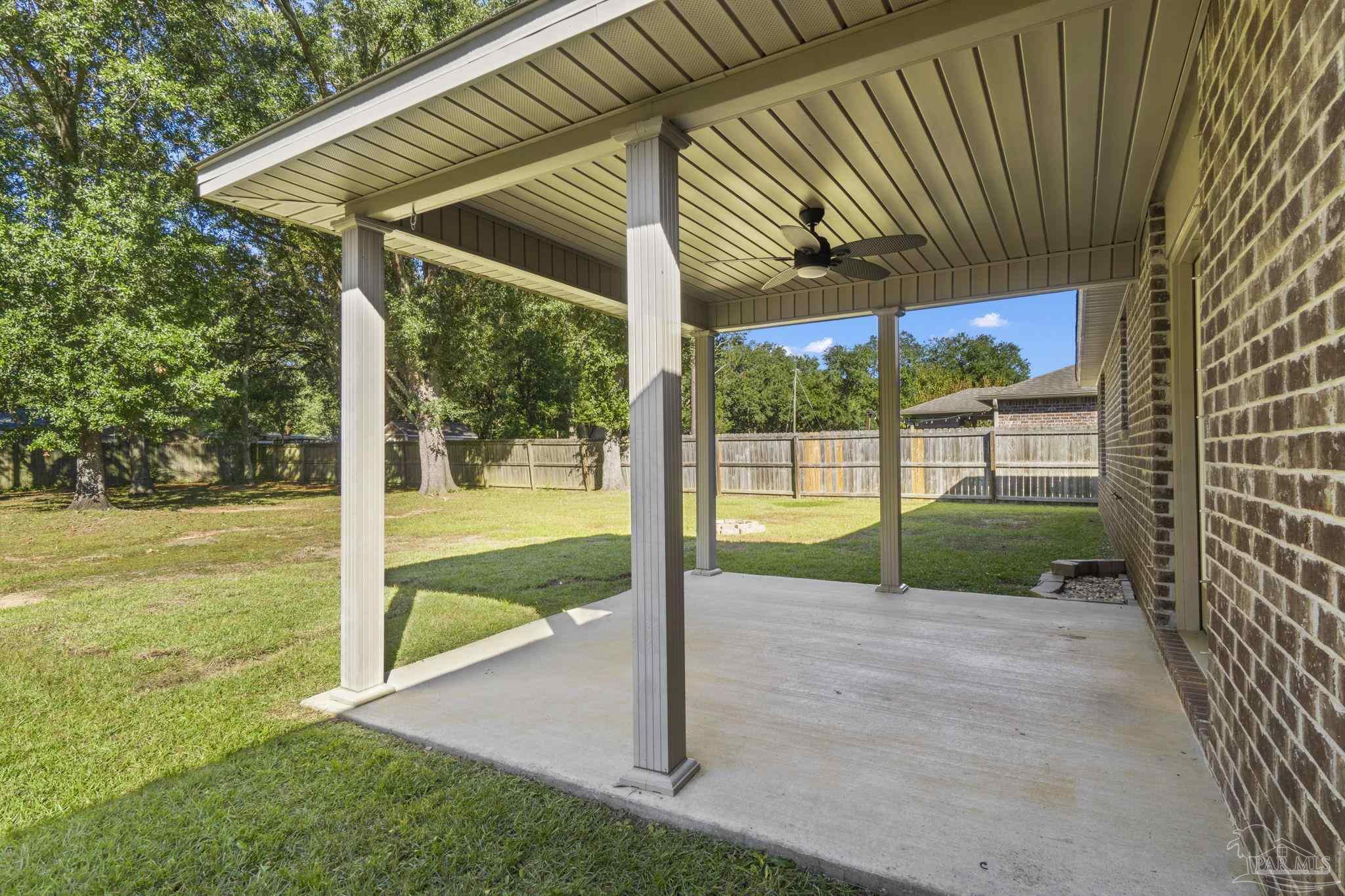 5607 Cane Syrup Circle Pace, FL 32571 - Photo 41 of 54 a view of a porch