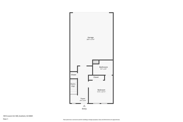 $6,100 | 109 South Laxore Street, Unit 303, Anaheim, CA 92804