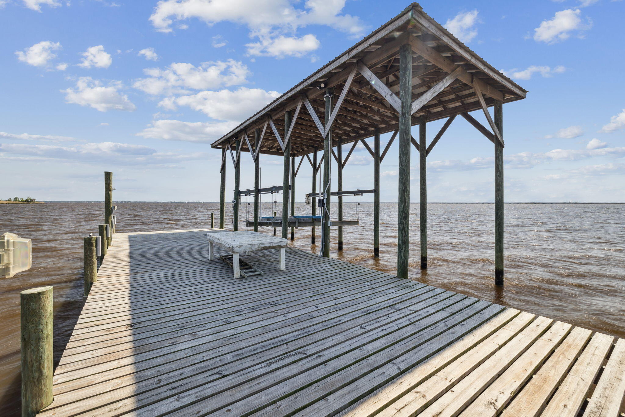 227 Shady Lane Freeport, FL 32439 - Photo 14 of 32 a roof deck view with a ocean view