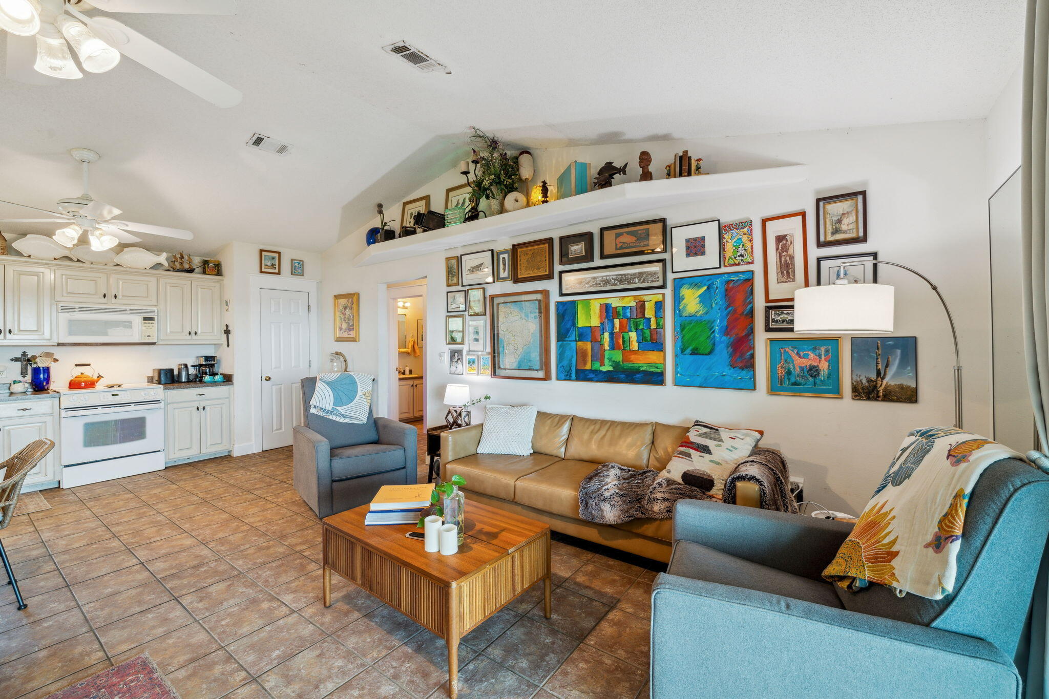 227 Shady Lane Freeport, FL 32439 - Photo 6 of 32 a living room with furniture kitchen view and a window