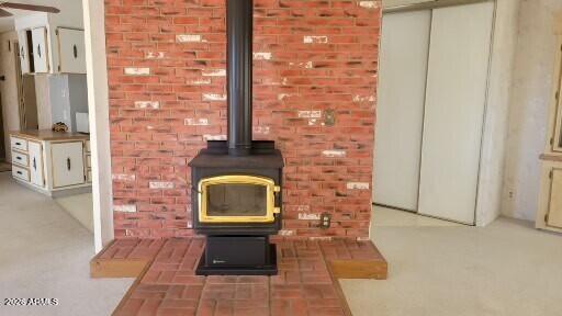 606 East Timber Drive Payson, AZ 85541 - Photo 7 of 34 wood burning stove