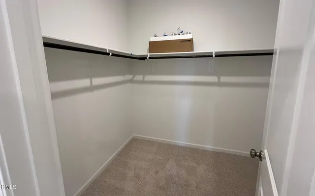 a view of walk in closet