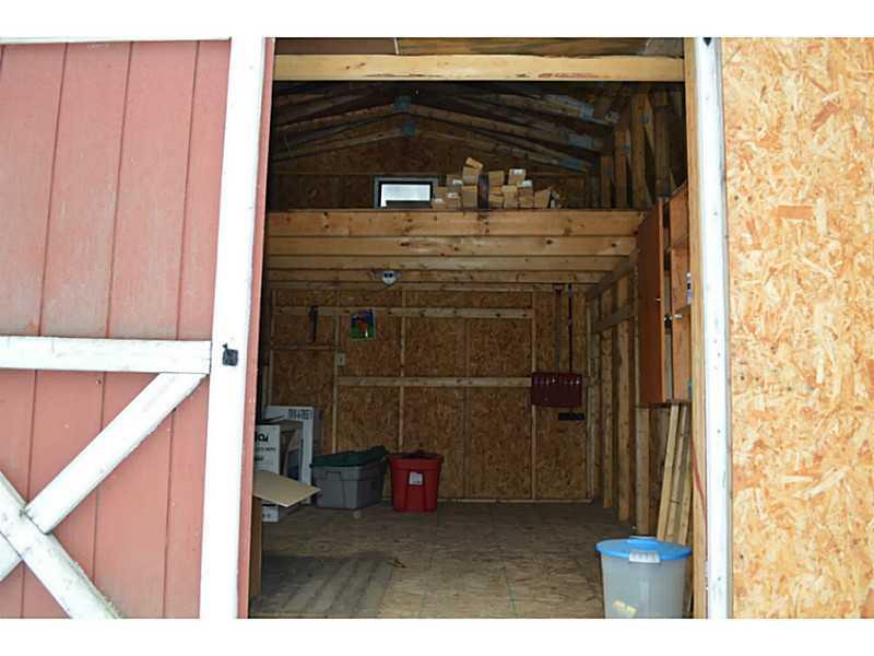 4022 Gibsonia Road Gibsonia, PA 15044 - Photo 22 of 25 Storage. Interior of shed