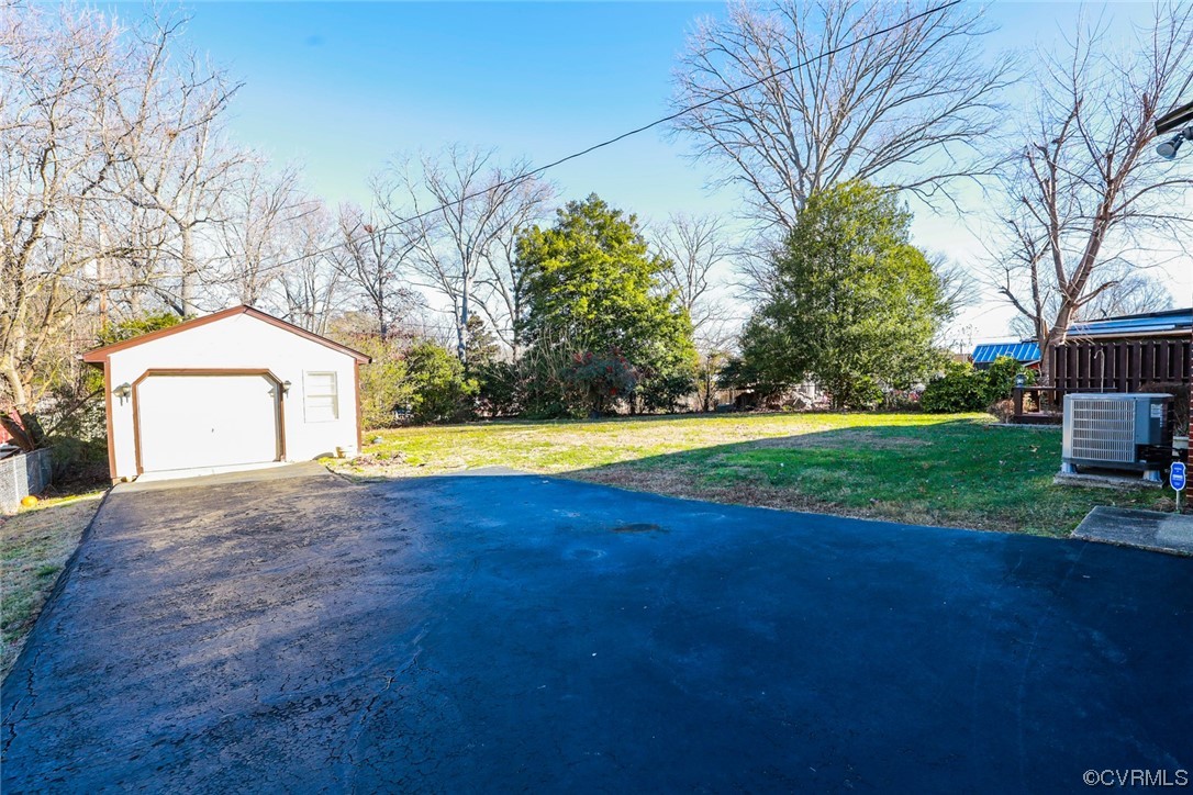 6424 Commander Road Richmond, VA 23224 - Photo 38 of 46 a view of a house with a yard and a large tree