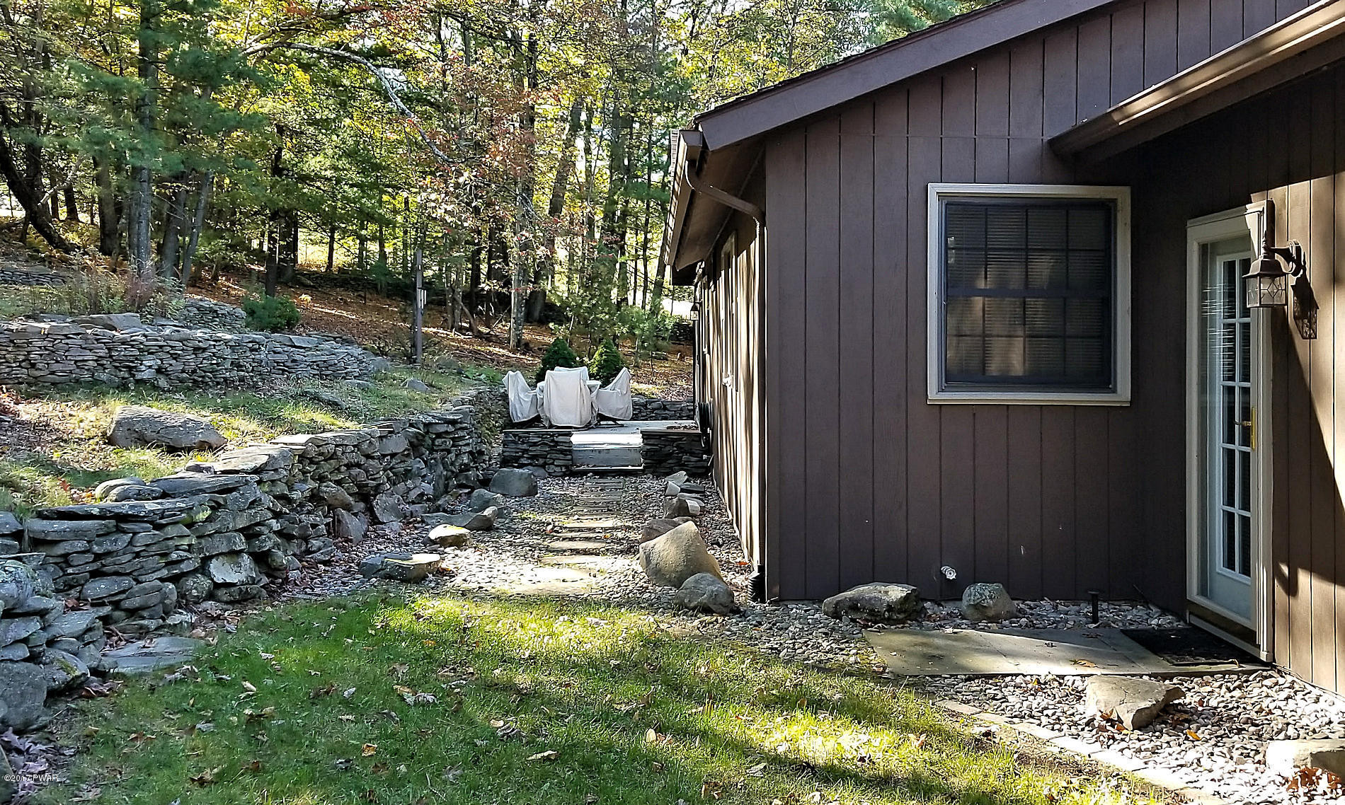 110 Koch Road Tafton, PA 18464 - Photo 36 of 41 39 Back Yard Stone Walls