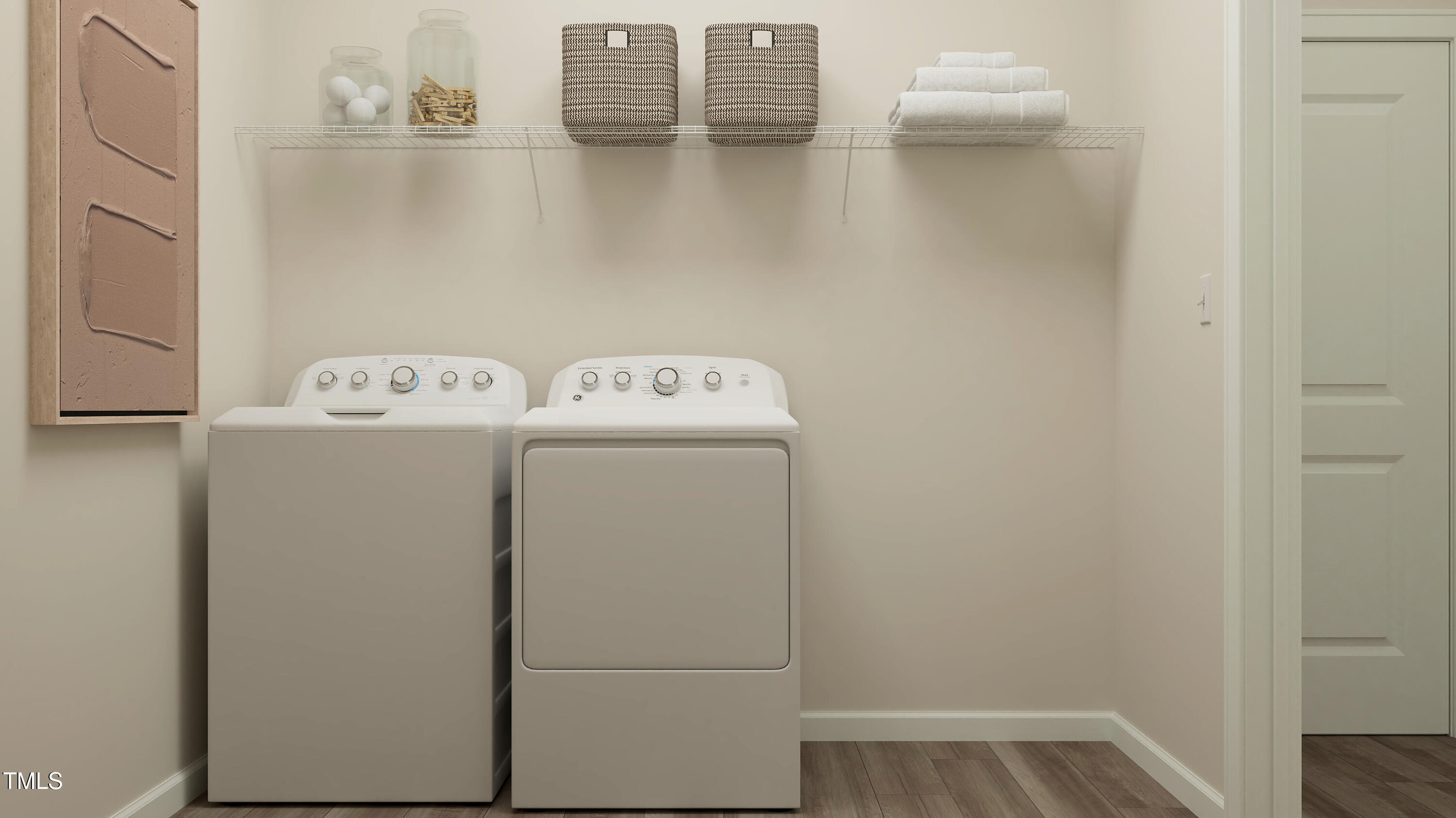 5818 Millstone Way Sims, NC 27880 - Photo 18 of 25 a utility room with dryer and washer