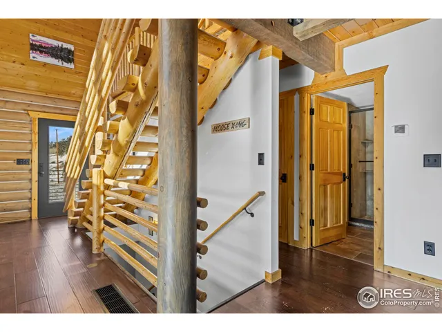 a view of front door