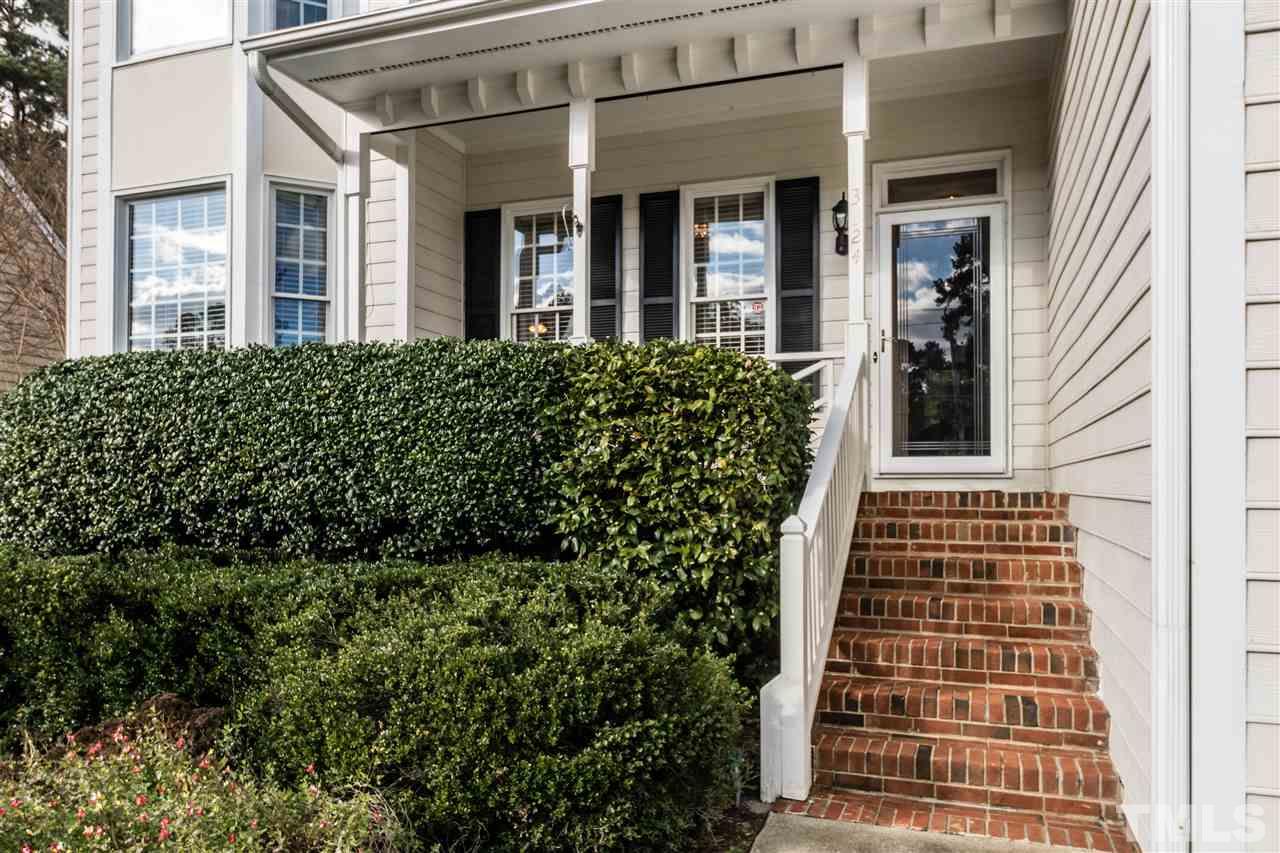 3324 Harden Road Raleigh, NC 27607 - Photo 3 of 25 front view of a brick house
