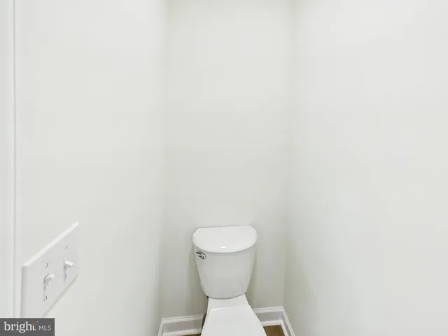 a bathroom with a toilet