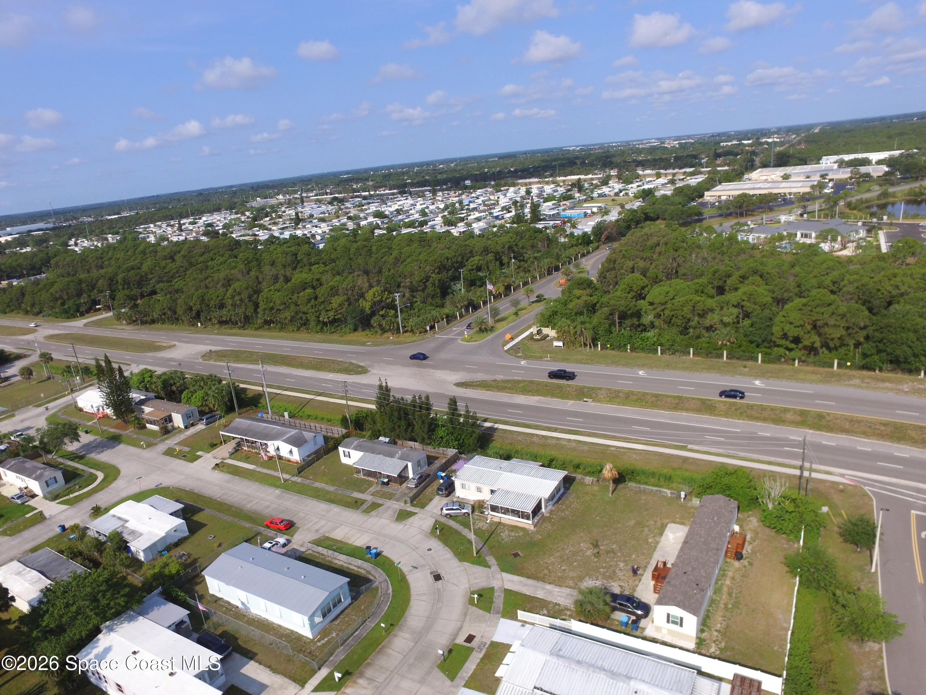 2501 Amberly Road Northeast Palm Bay, FL 32905 - Photo 4 of 25 an aerial view of a city