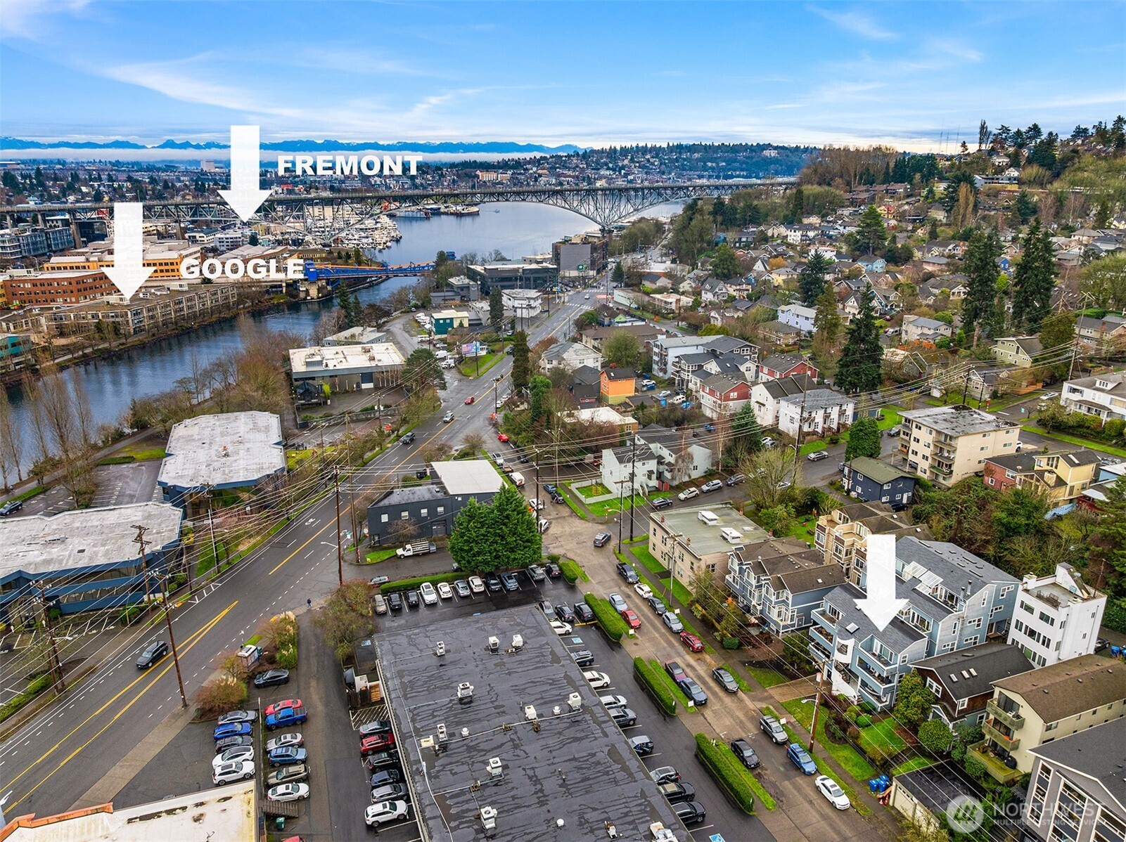57 Etruria Street, Unit 201 Seattle, WA 98109 - Photo 24 of 26 an aerial view of a city