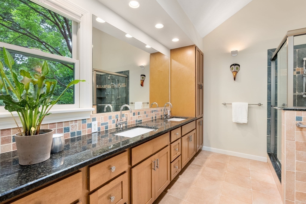 120 Lincoln Road Wayland, MA 01778 - Photo 23 of 34 a kitchen with sink and potted plant