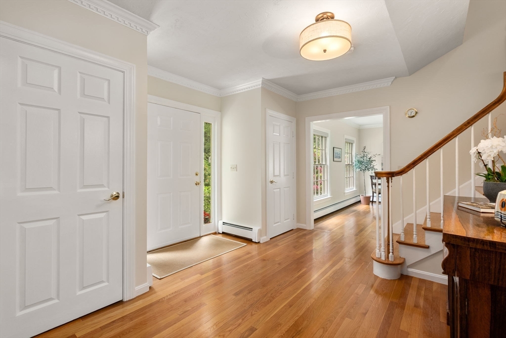 120 Lincoln Road Wayland, MA 01778 - Photo 5 of 34 a view of entryway with wooden floor