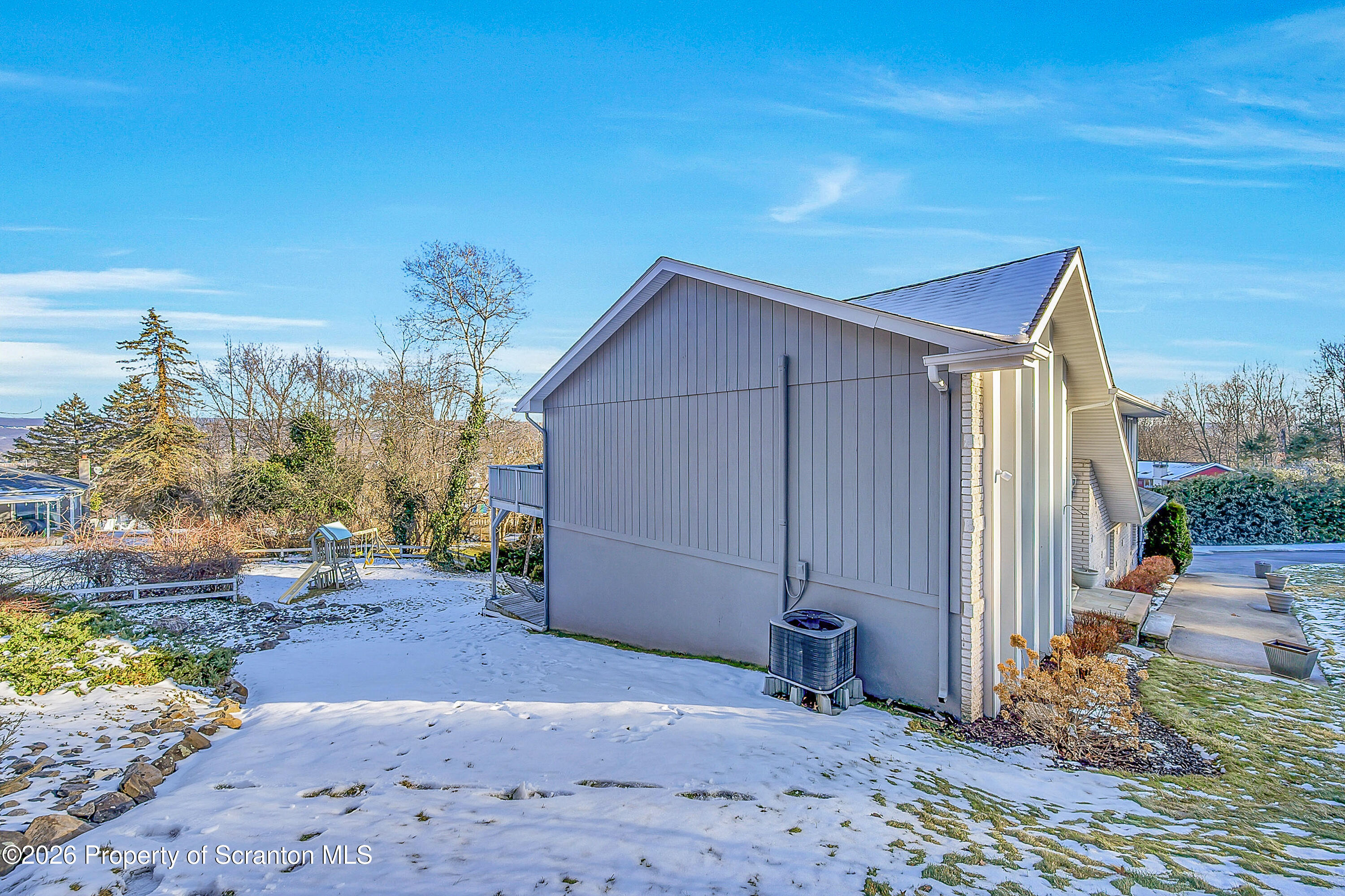 102 Glenstone Road Dickson City, PA 18519 - Photo 33 of 39 a house view with a backyard