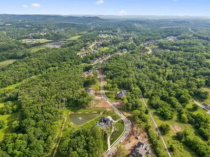 a view of a yard with an outdoor space