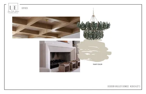 a picture of a living room with a fireplace