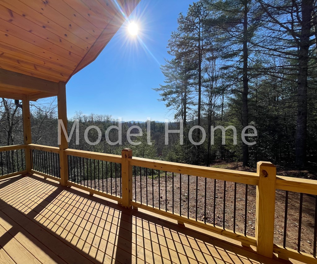 18 Crimson Oak Ridge Murphy, NC 28906 - Photo 8 of 20 a view of a wooden door with a bench