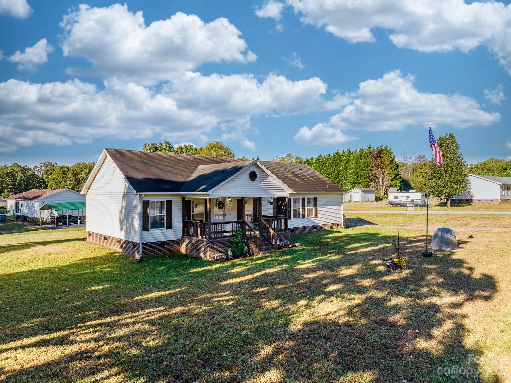 160 Bost Nursery Road Maiden, NC 28650 - Photo 1 of 27 a view of a house with a big yard