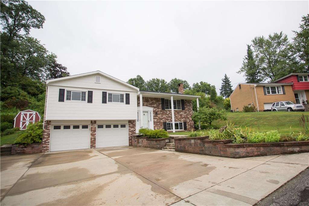 1006 Harvard Road Monroeville, PA 15146 - Photo 2 of 24 Driveway 3 cars wide