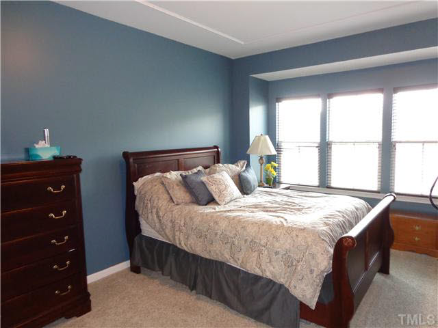 1537 Rodessa Run Raleigh, NC 27607 - Photo 14 of 25 Huge master bedroom with pretty bay window.