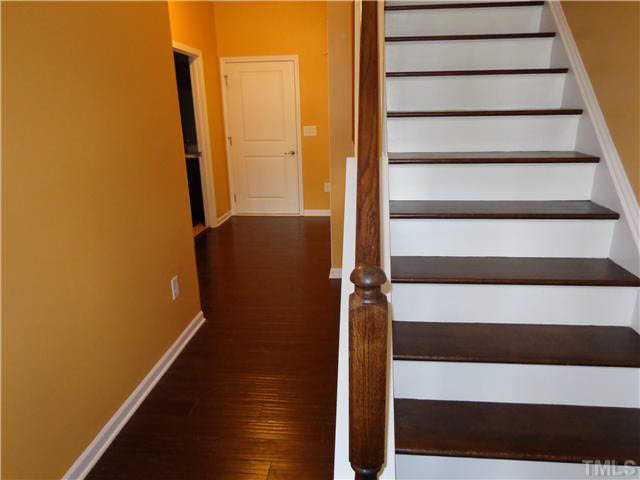 1537 Rodessa Run Raleigh, NC 27607 - Photo 3 of 25 Inviting foyer, hardwoods on the stairs too.