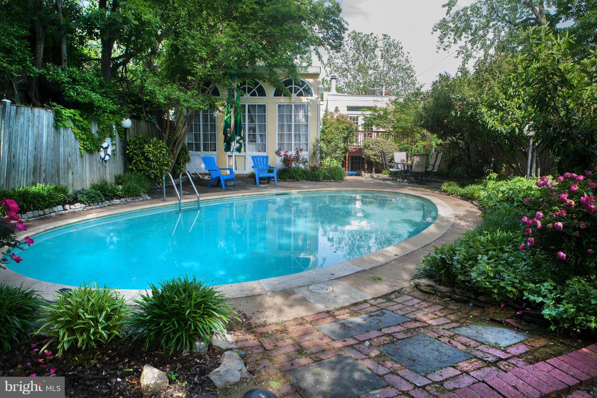 535 4th Street Southeast Washington, DC 20003 - Photo 28 of 30 Pool and Cabana Pool House