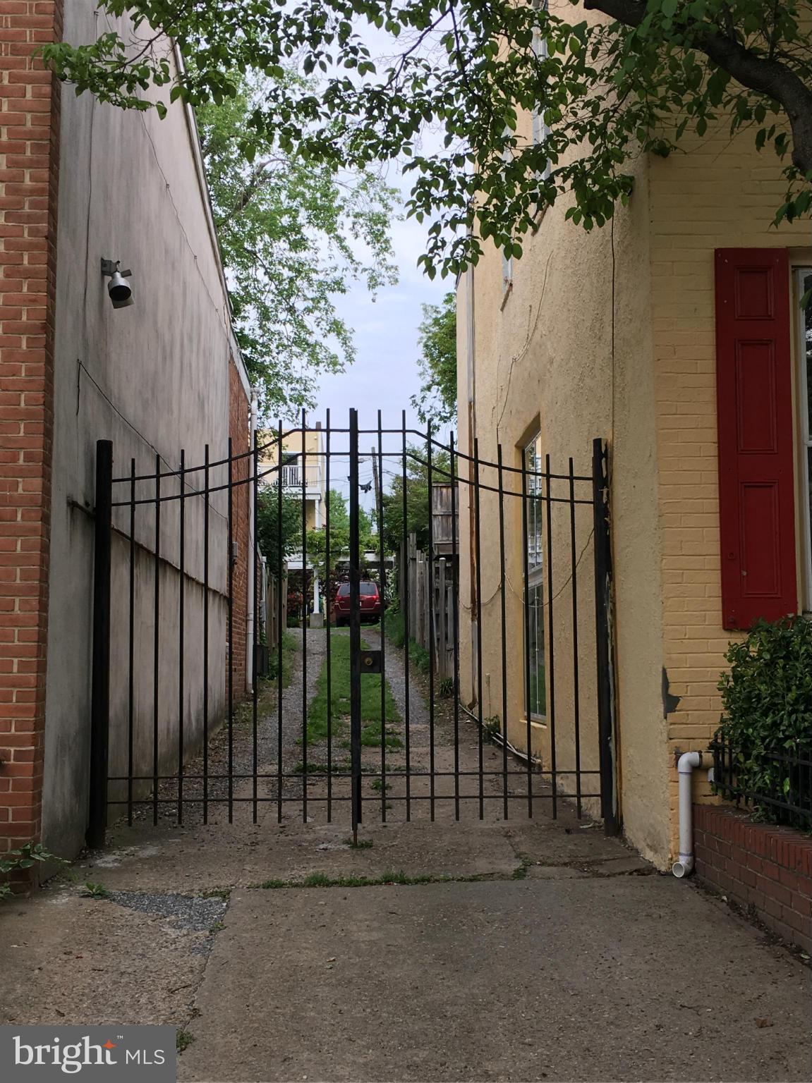 535 4th Street Southeast Washington, DC 20003 - Photo 30 of 30 Gated Driveway with Off-Street Parking