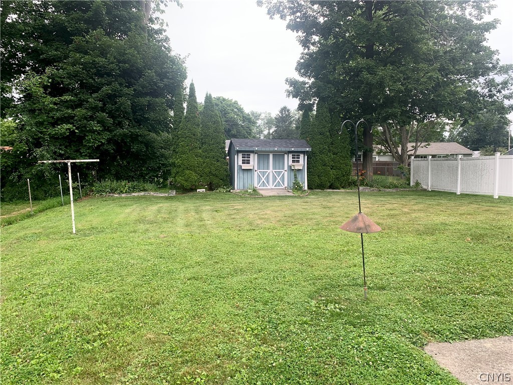 53 Pinecrest Road Whitestown, NY 13492 - Photo 28 of 33 Nice size yard with storage shed and fenced in.