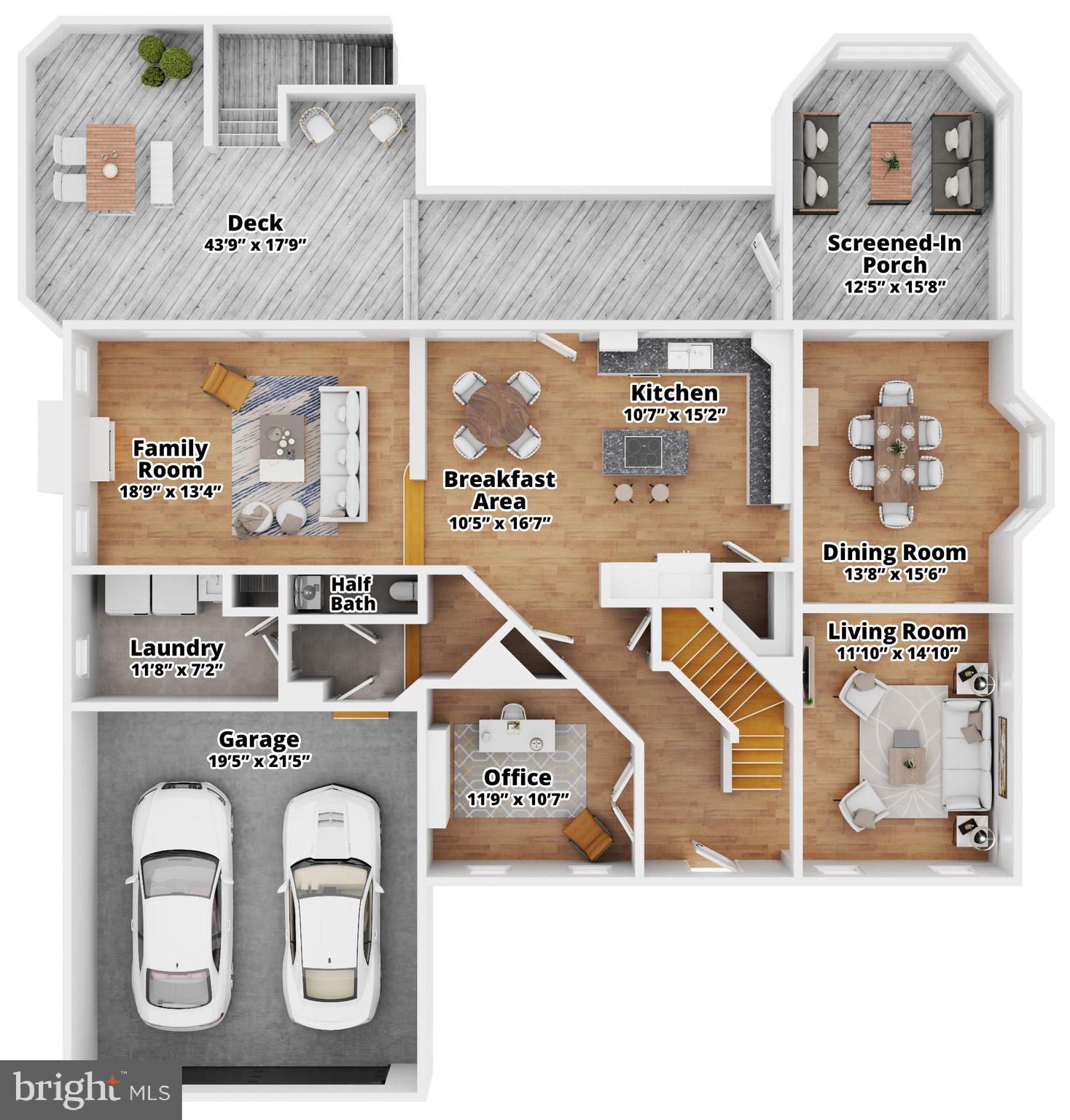 18700 Olney Mill Road Olney, MD 20832 - Photo 14 of 86 Main floor layout