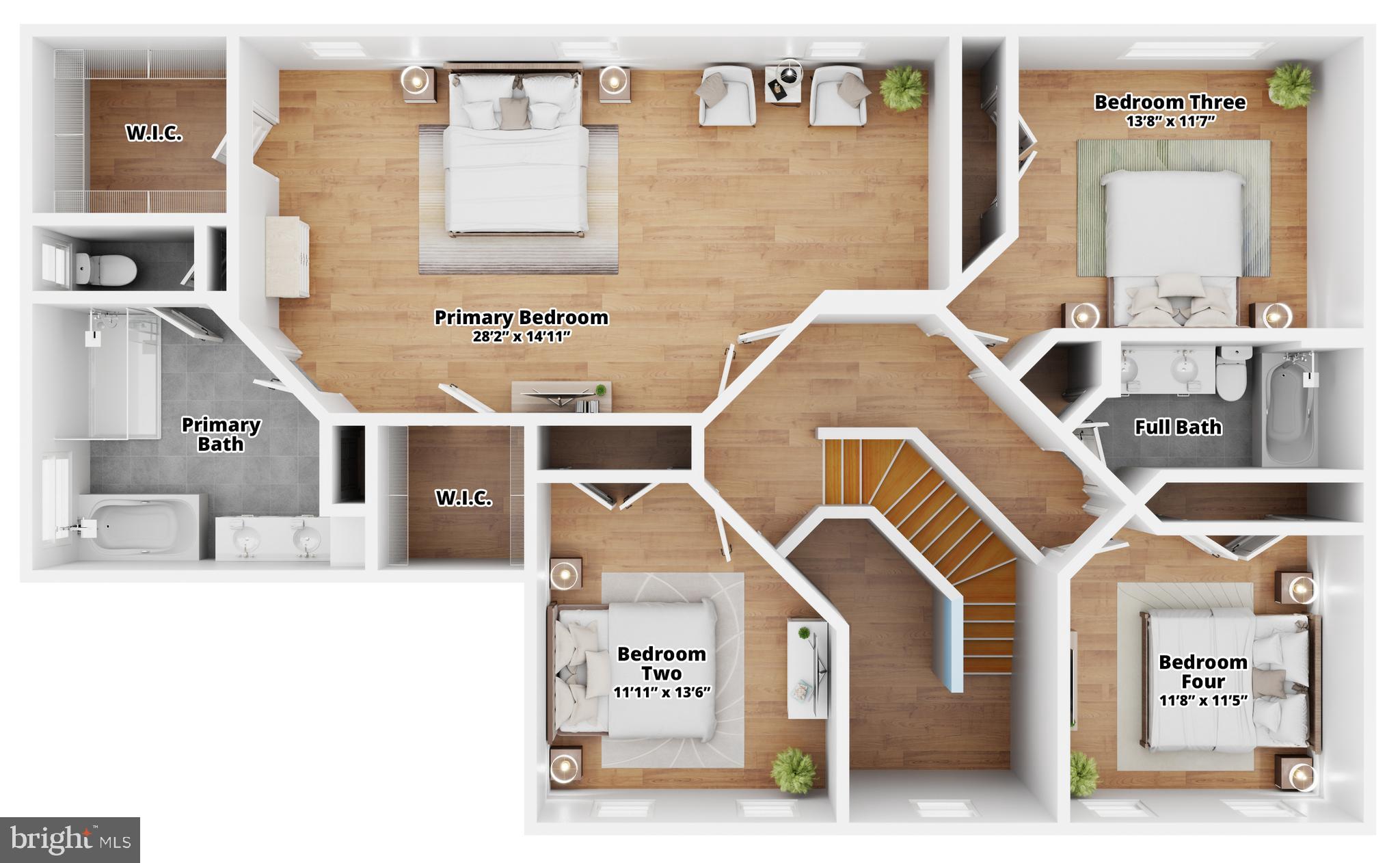 18700 Olney Mill Road Olney, MD 20832 - Photo 42 of 86 2nd floor layout