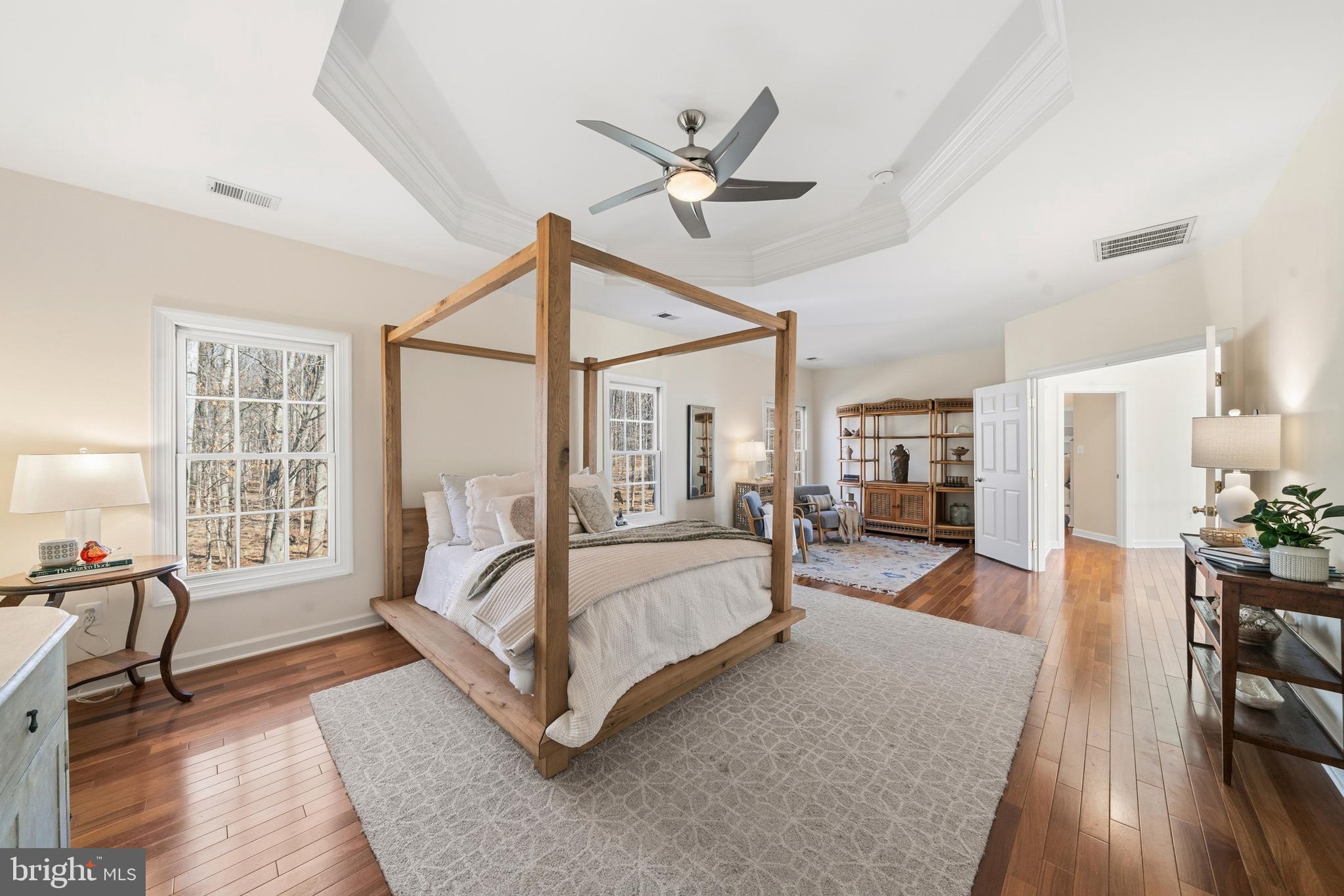 18700 Olney Mill Road Olney, MD 20832 - Photo 44 of 86 Teak flooring continues