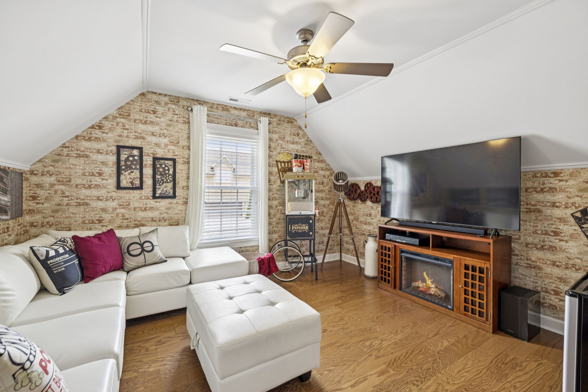 1011 Red Pepper Ridge Spring Hill, TN 37174 - Photo 47 of 76 a living room with furniture and a flat screen tv
