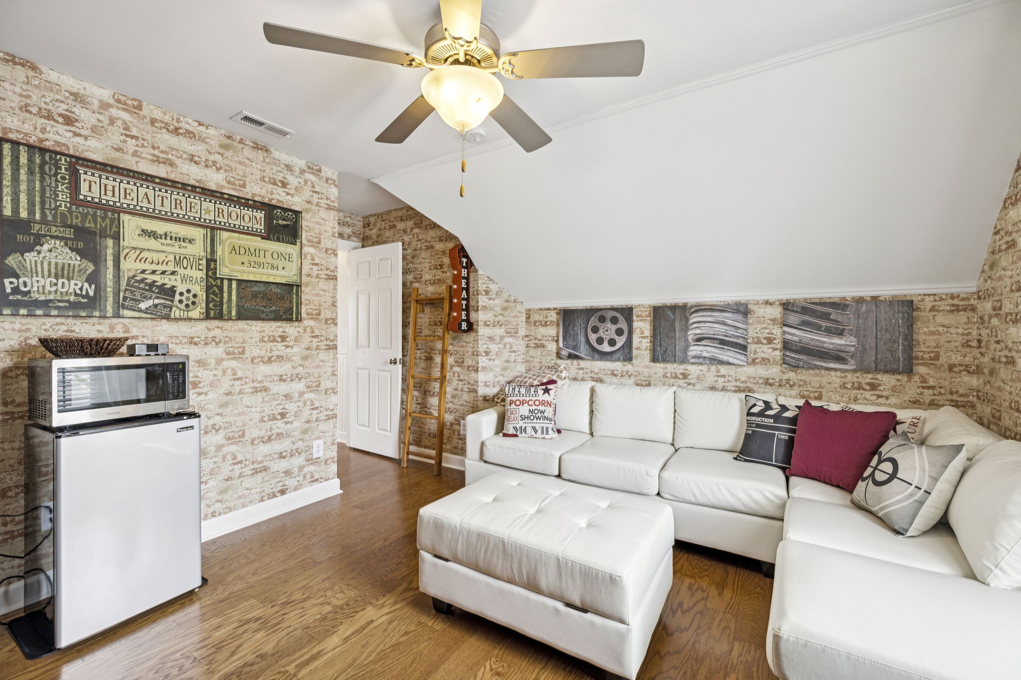 1011 Red Pepper Ridge Spring Hill, TN 37174 - Photo 48 of 76 a living room with furniture and a flat screen tv