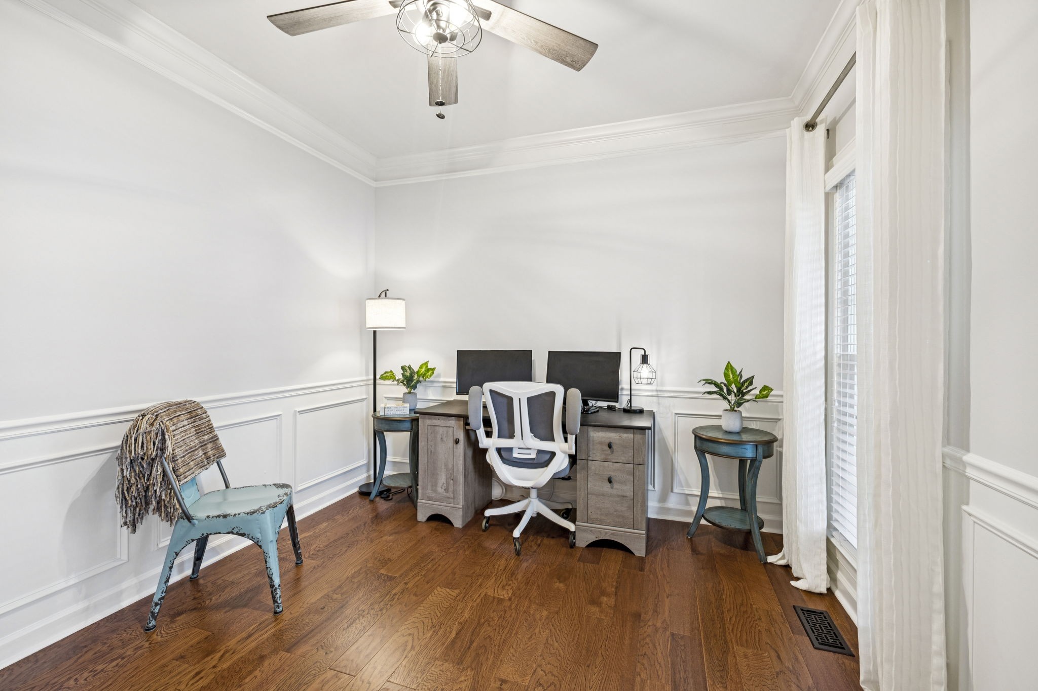 1011 Red Pepper Ridge Spring Hill, TN 37174 - Photo 9 of 76 a workspace with furniture and wooden floor