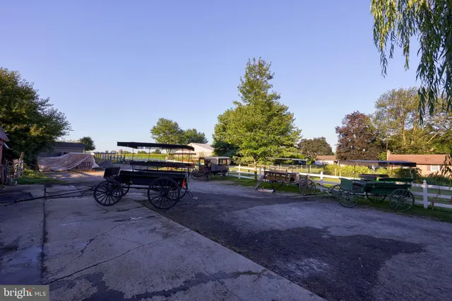 a backyard of a house