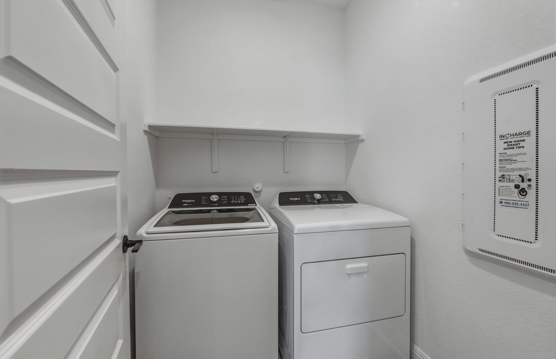 16800 Catemaco Walk Manor Manor, TX 78653 - Photo 17 of 26 a view of storage and utility room with washer and dryer