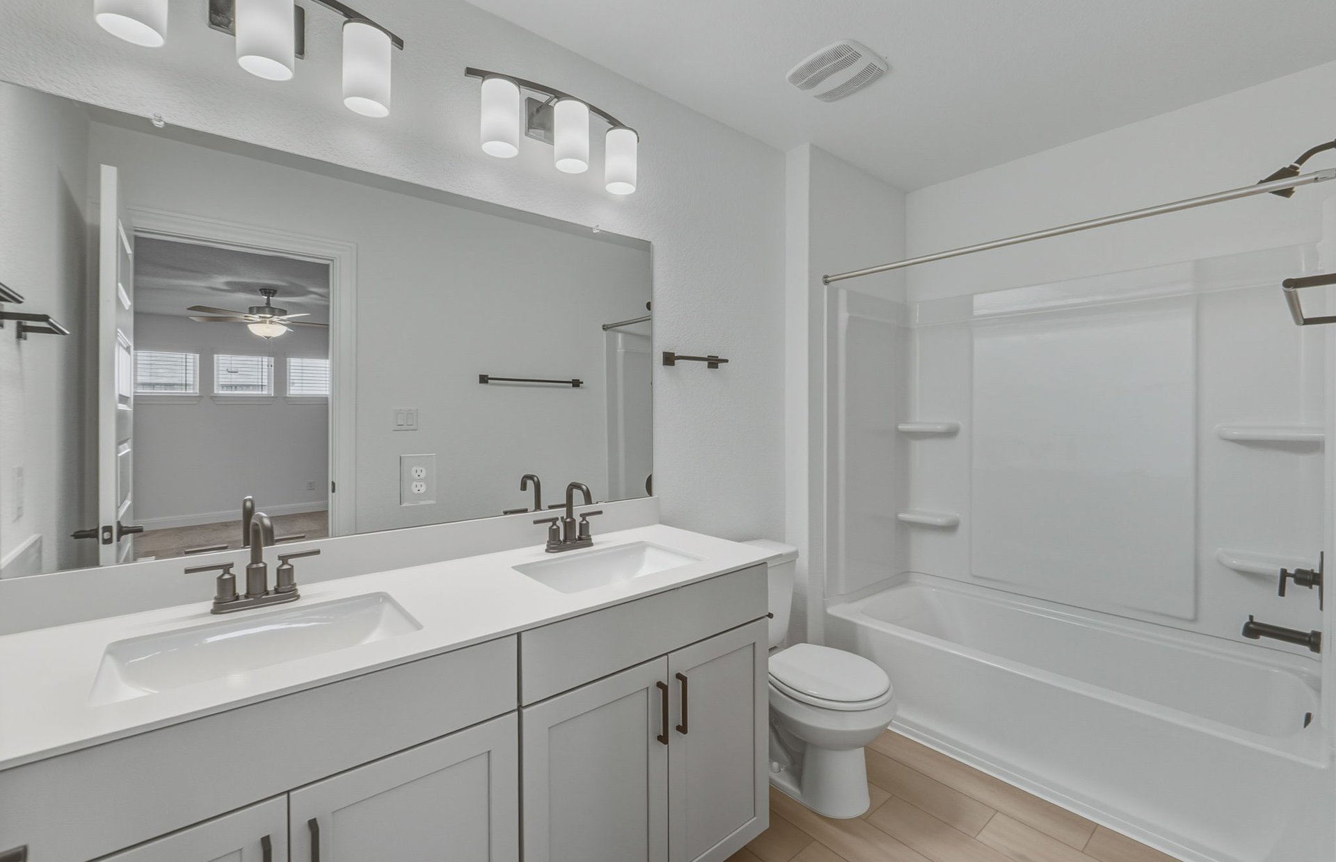 16800 Catemaco Walk Manor Manor, TX 78653 - Photo 20 of 26 a bathroom with a sink a toilet and shower