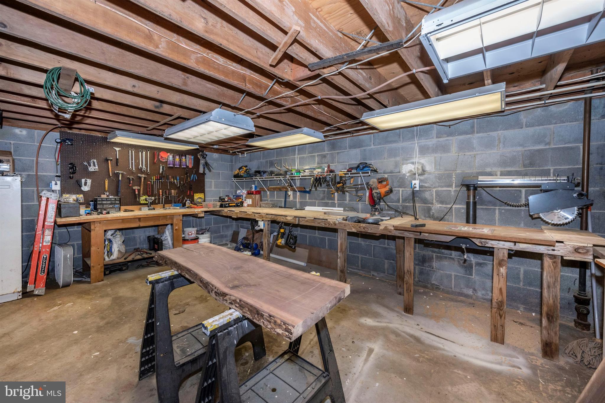 8217 Rocky Springs Road Frederick, MD 21702 - Photo 24 of 30 Unfinished workshop